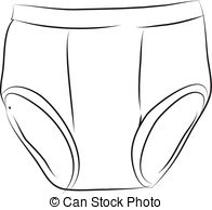 underwear clipart drawing