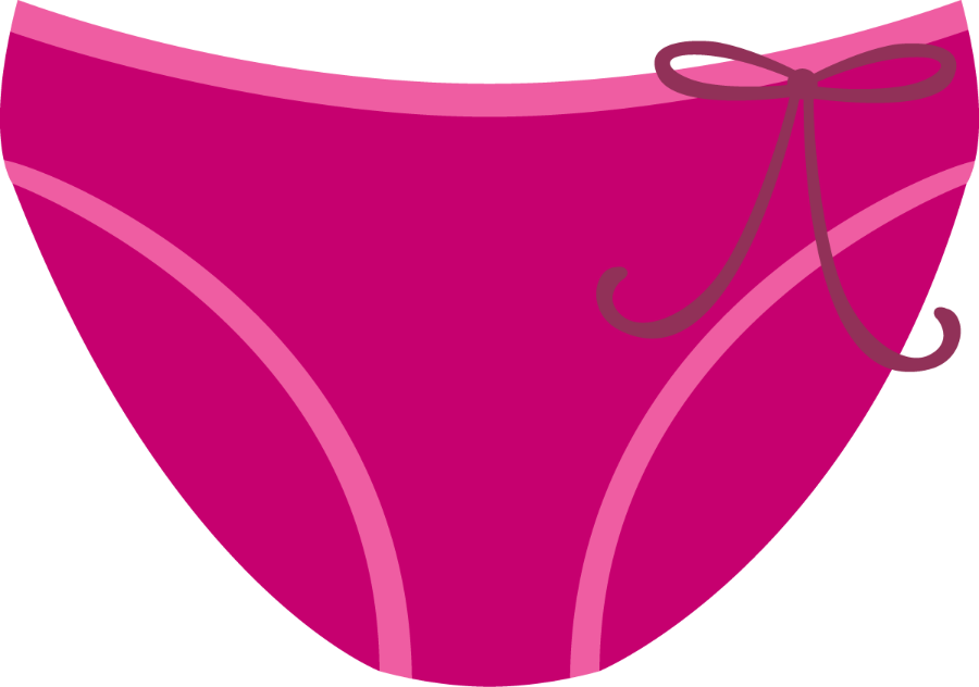 Png paper dolls clothing. Underwear clipart pink object