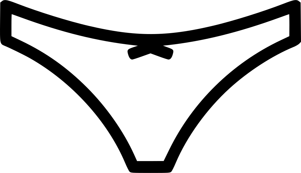 Underwear clipart svg. Panties underpants women garment