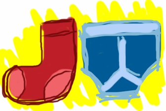 Socks g rnhf . Underwear clipart underwear sock