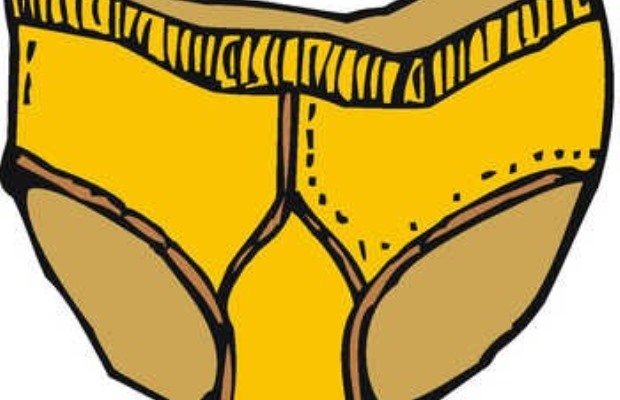Underwear clipart yellow underwear, Underwear yellow underwear