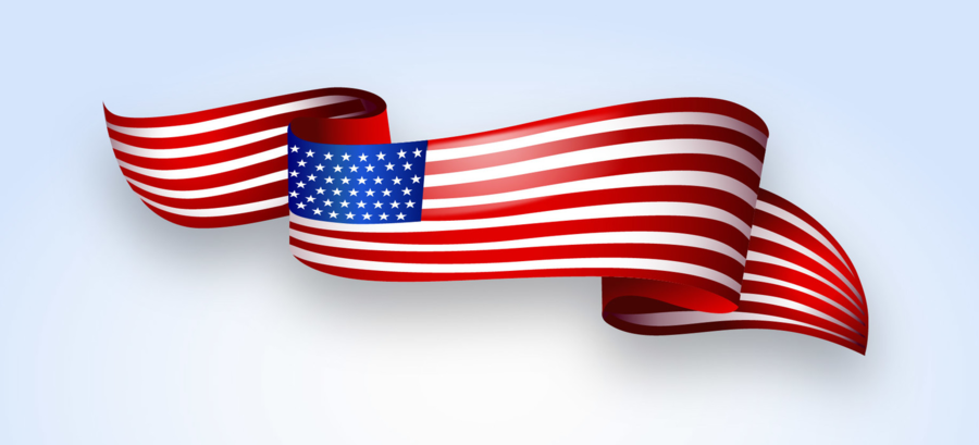 united states clipart banner american