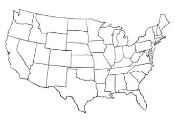 Template . United states clipart social study