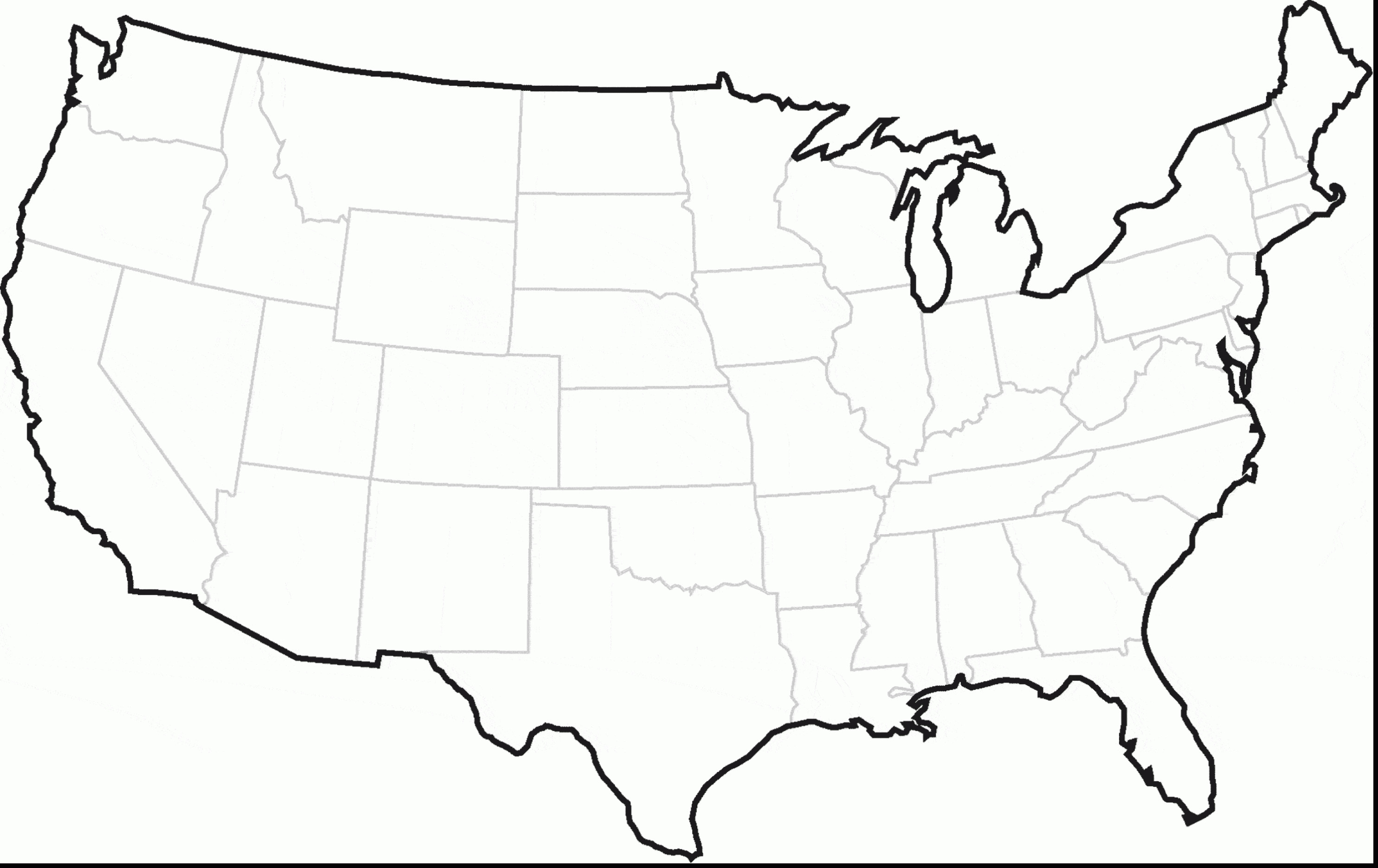 united states clipart traceable