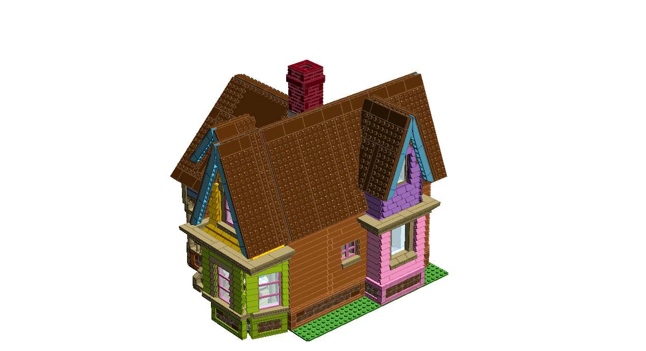 Lego ideas product. Up house png