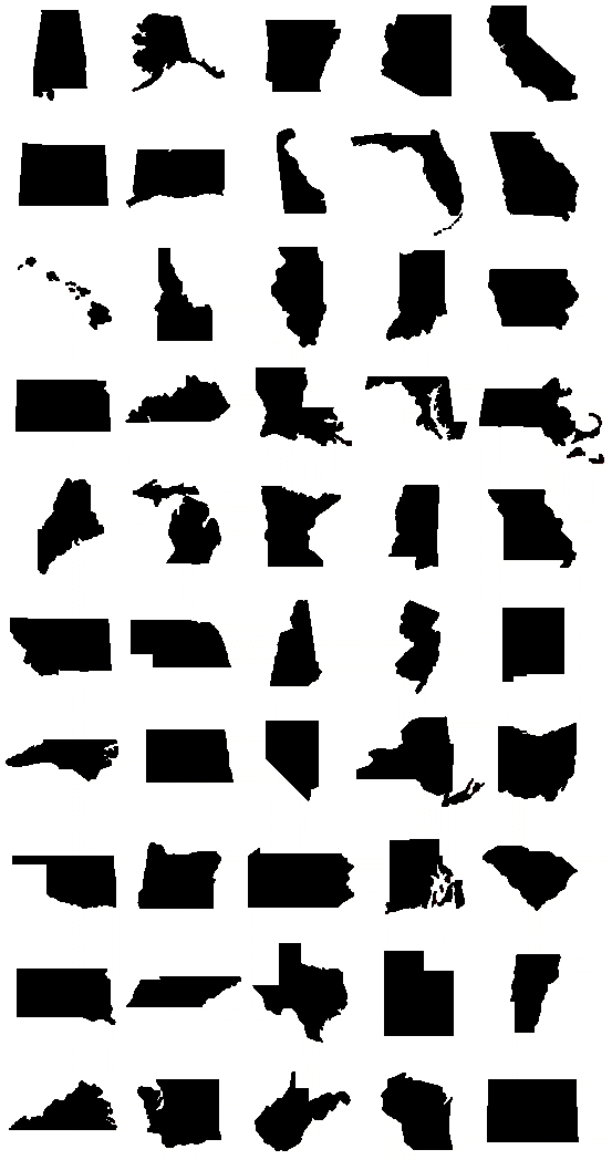 usa clipart state hd