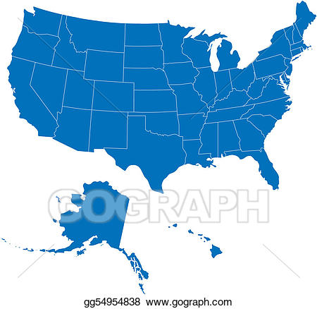 usa clipart state hd