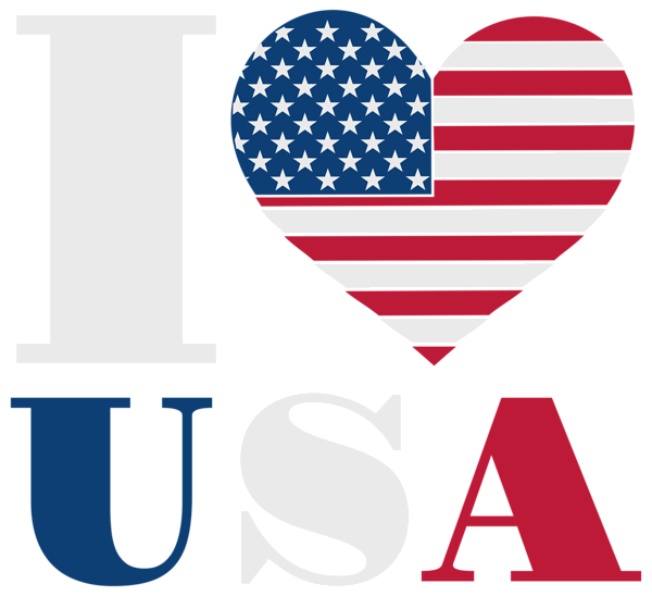 usa clipart text