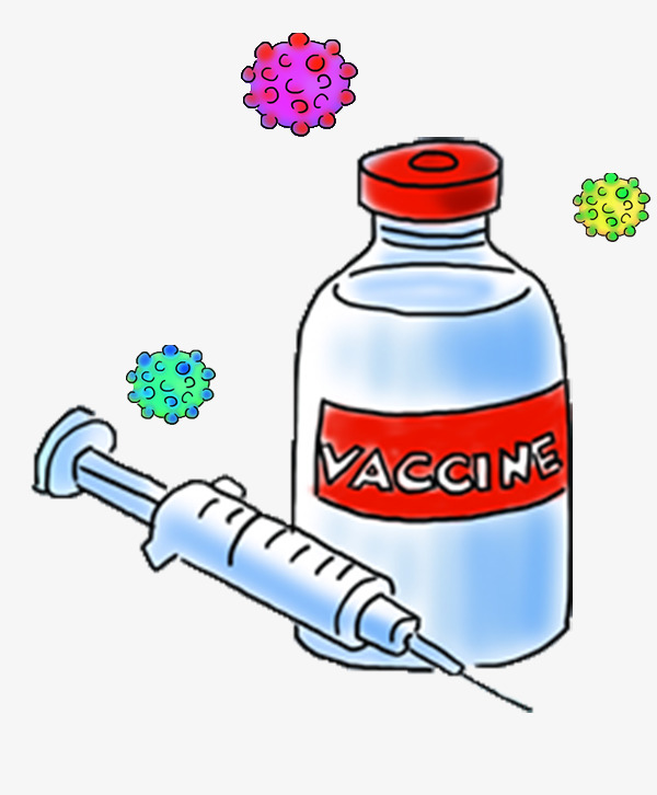Vaccination comics png image. Vaccine clipart