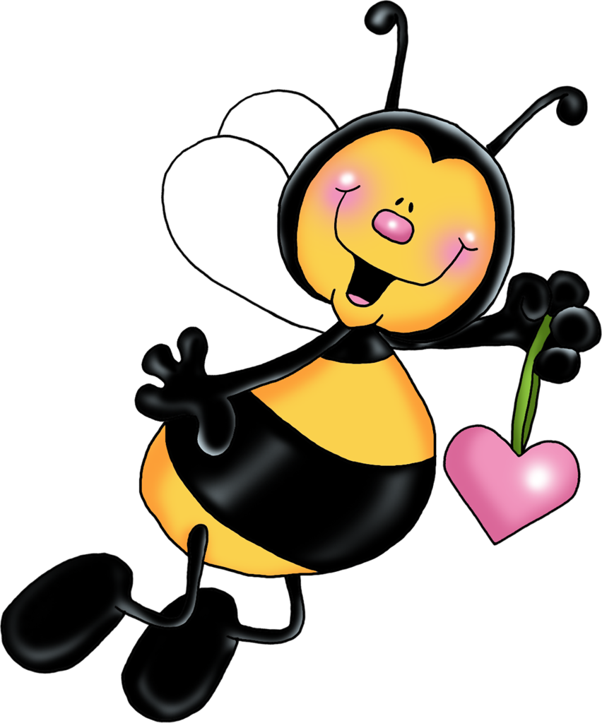 valentine clipart bumble bee