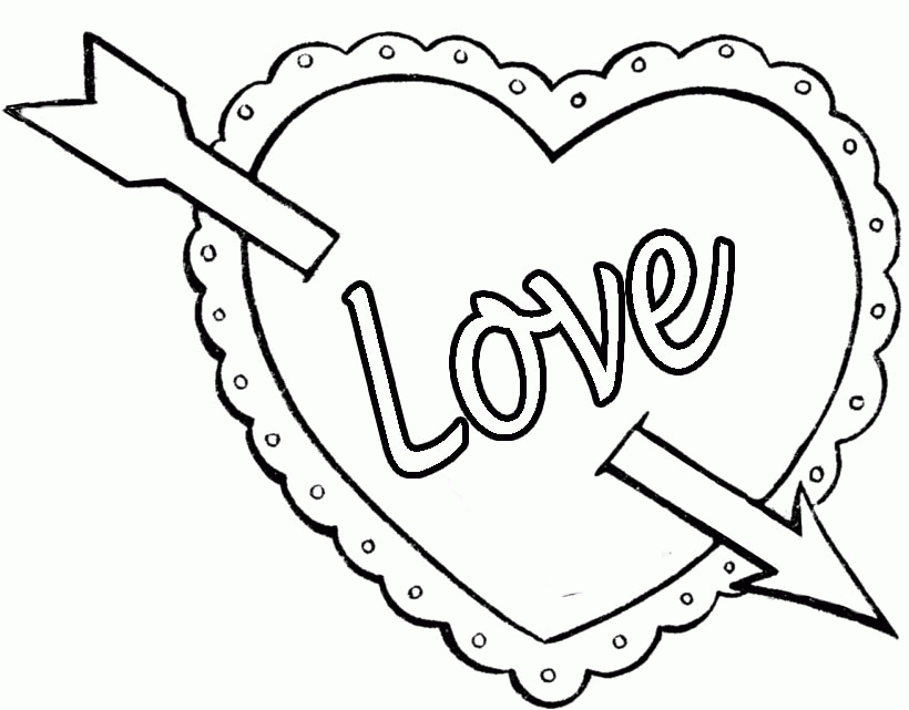 valentine clipart drawing