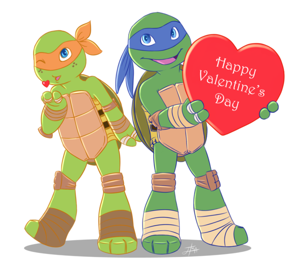 valentine clipart ninja turtle