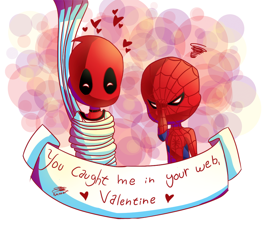 valentine clipart spiderman