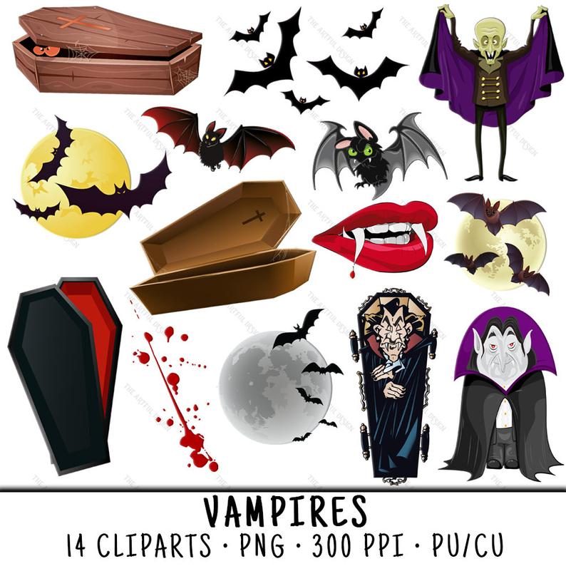 Vampire clipart halloween. Bat png clip art