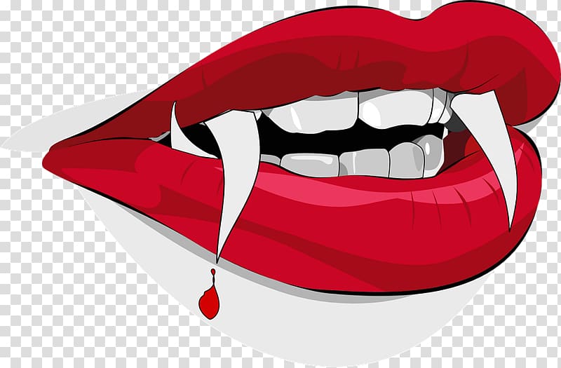 vampire clipart mouth