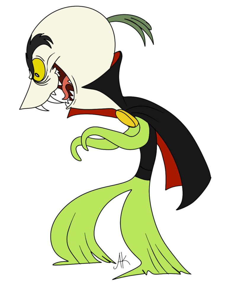 Alvin by villainous villainy. Vampire clipart villian