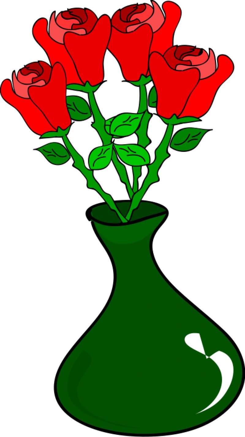 Vase clipart 10 flower, Vase 10 flower Transparent FREE
