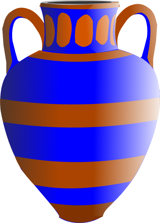 Vase brown