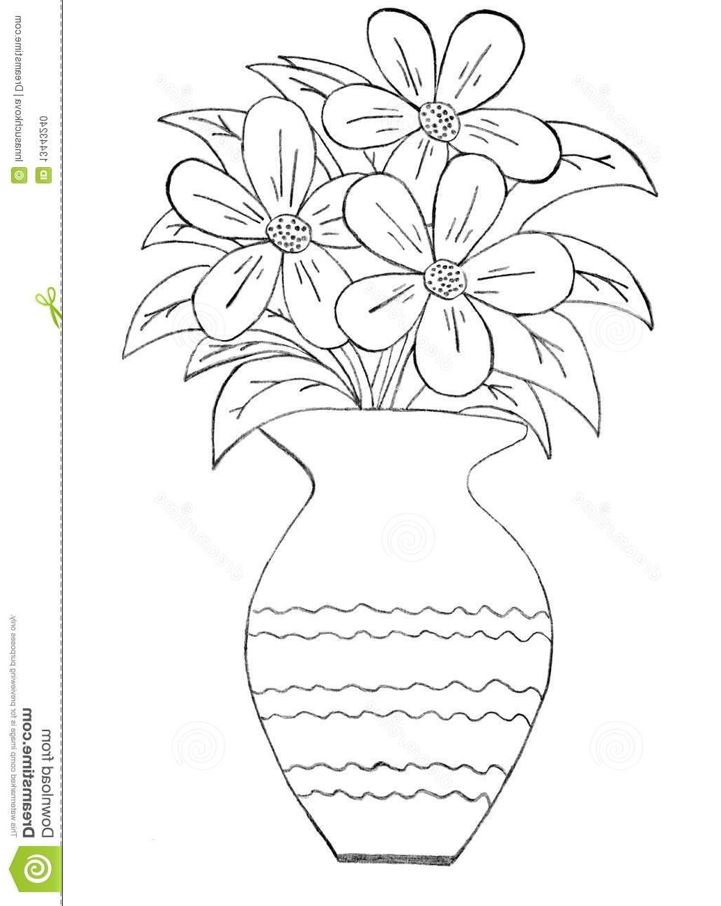 vase clipart colour