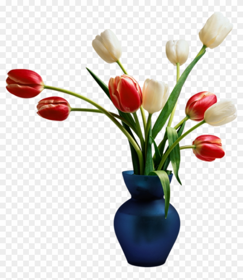 Tulips tulip bouquet flower. Vase clipart file