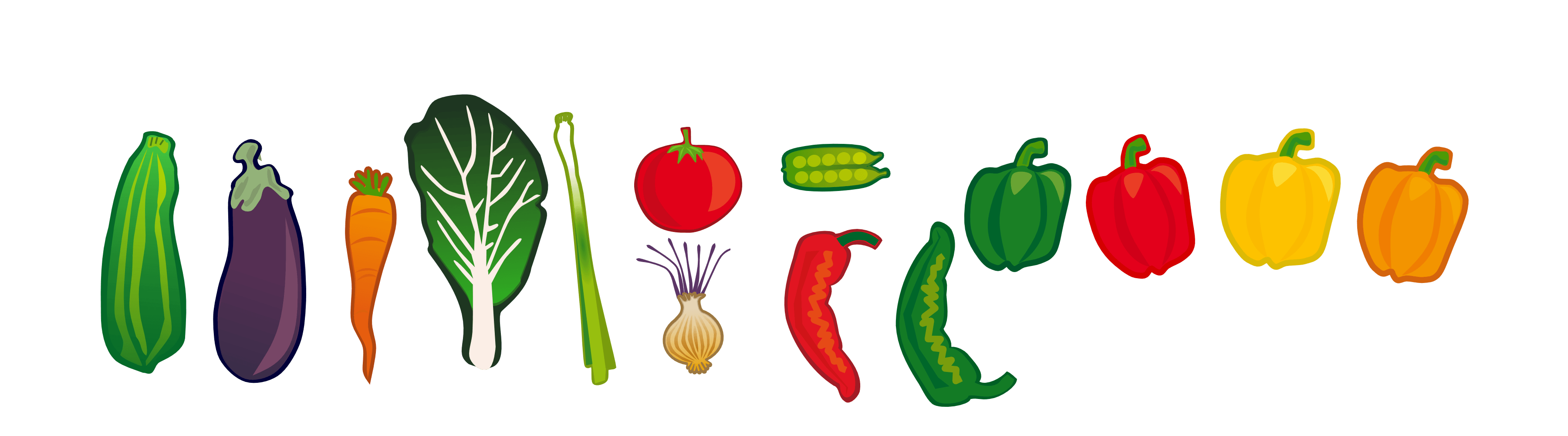 vegetables clipart logo