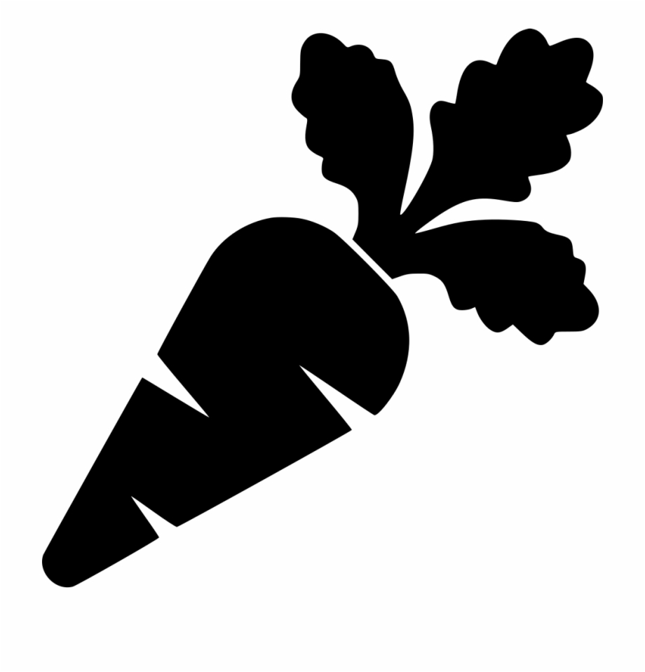 vegetables clipart silhouette