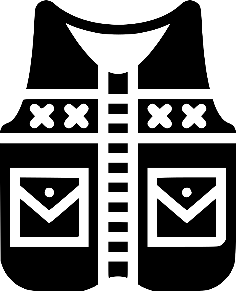 vest clipart fishing vest