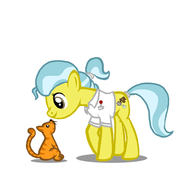 Vet pony by whiteeyedcat. Veterinarian clipart animal caretaker