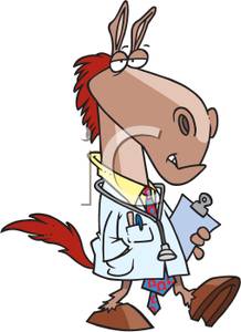 Veterinarian clipart horse. Image a 
