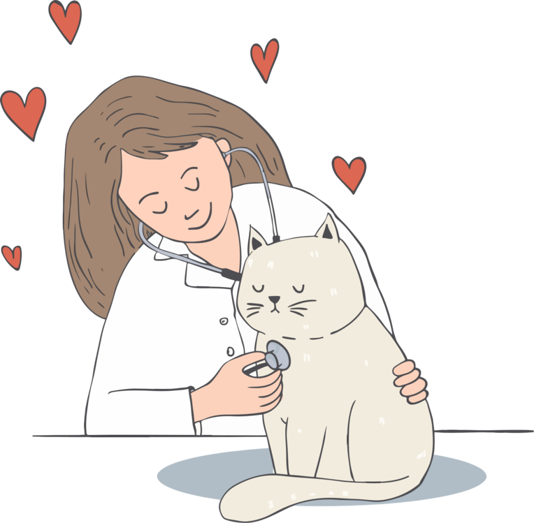 veterinarian clipart love