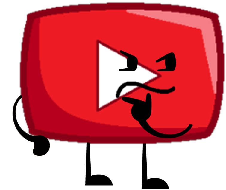 Youtube clipart cartoon. Image play button pose