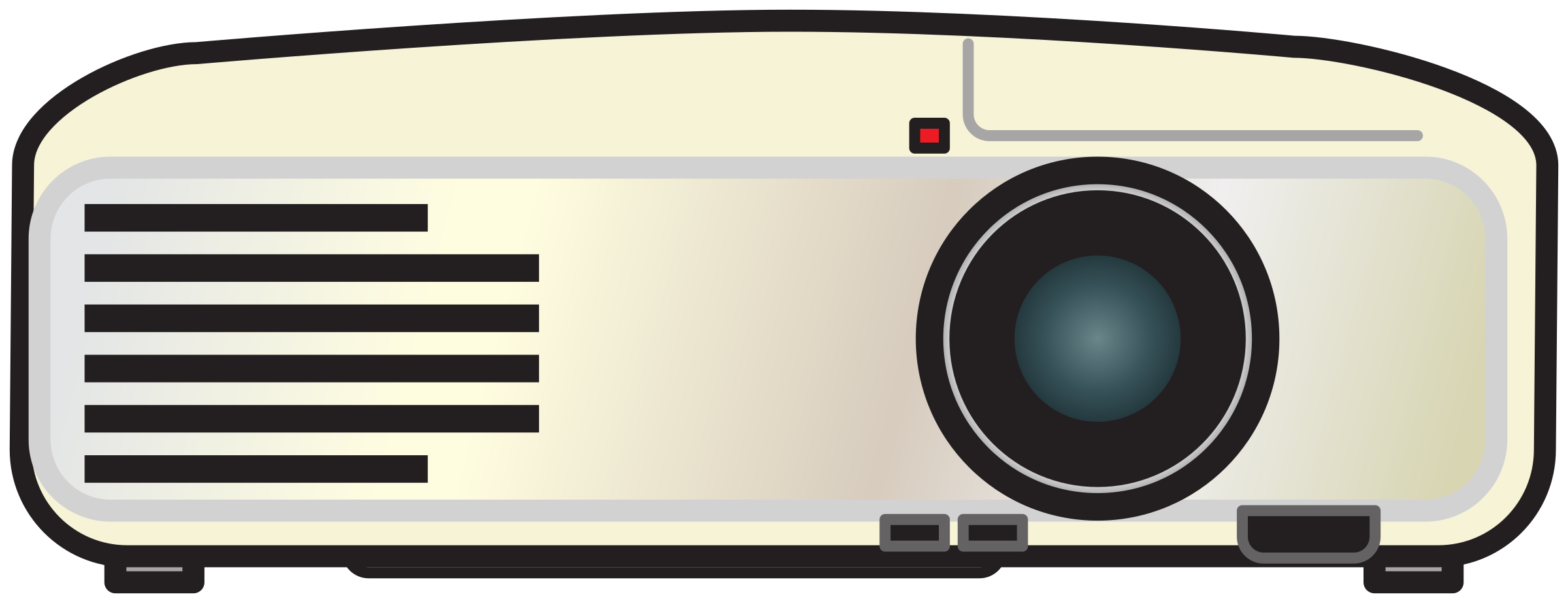 video clipart projector