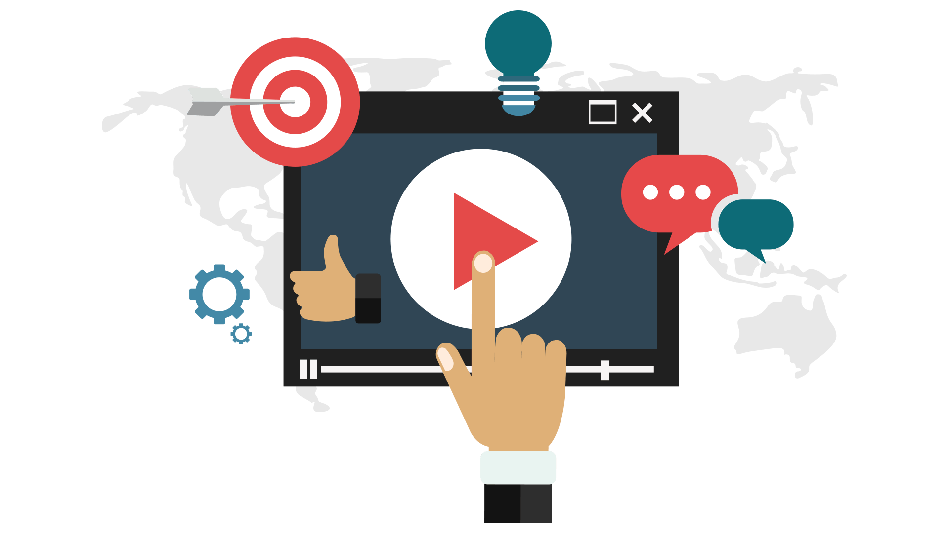 video clipart video marketing