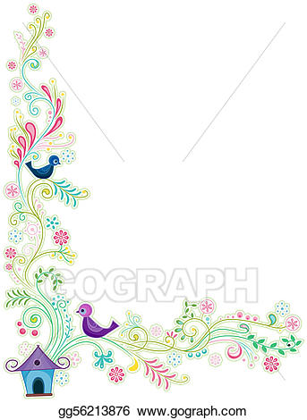 vines clipart abstract