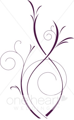 vines clipart curly