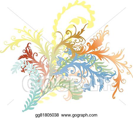 vines clipart curly