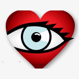 Vision clipart heart eye. Emblem cliparts cartoons jing