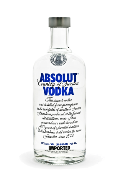 File absolut wikimedia commons. Vodka bottle png