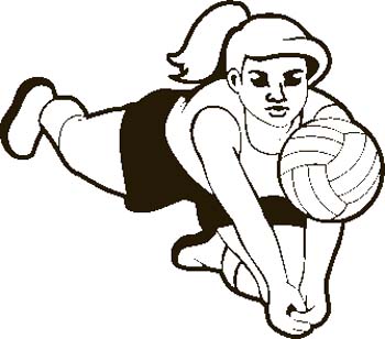 Free cartoon download clip. Volleyball clipart animated