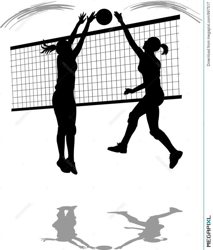 volleyball clipart block