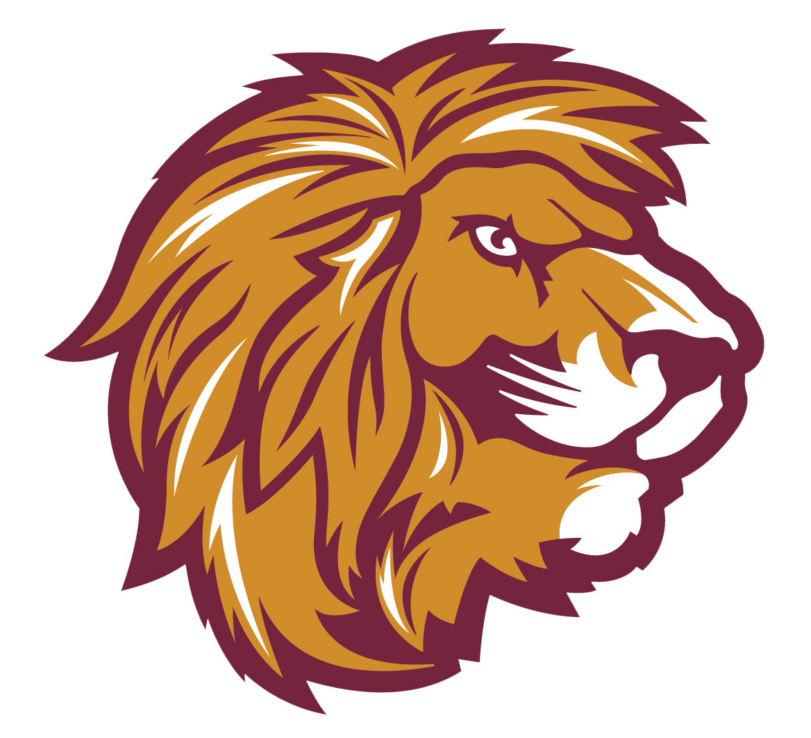 volleyball clipart lion