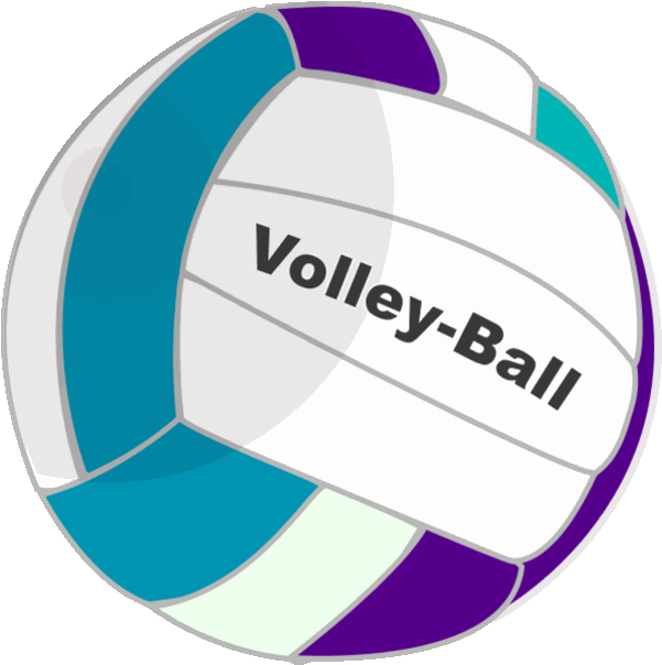 Volleyball clipart teal, Volleyball teal Transparent FREE