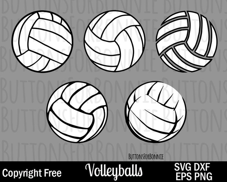 Volleyball clipart vector. Svg shirt design digital