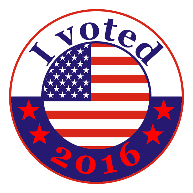 Voting clipart voted sticker. I stickers by michael