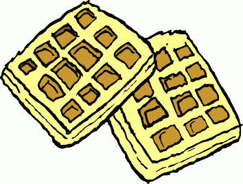 Waffle clipart. Free 