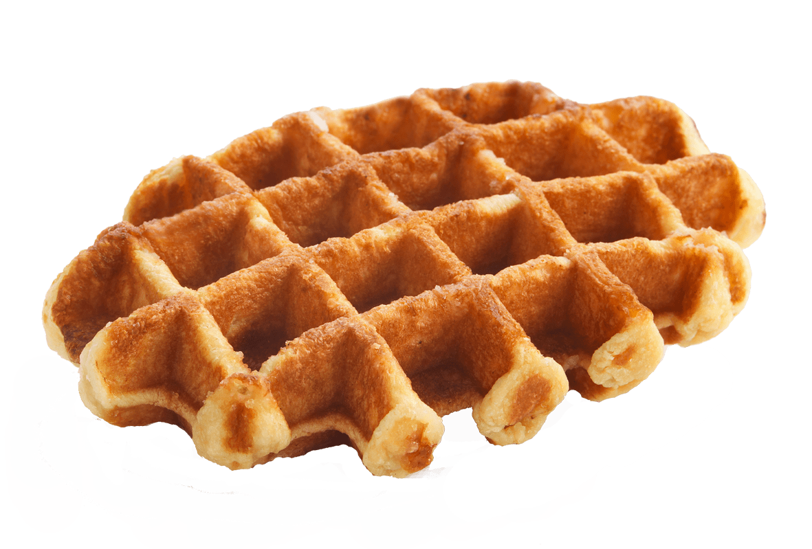 Li ge transparent png. Waffle clipart belgian waffle