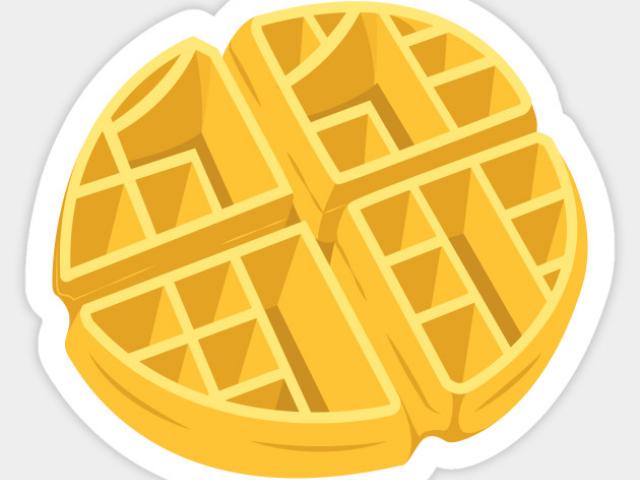 Free download clip art. Waffle clipart circular