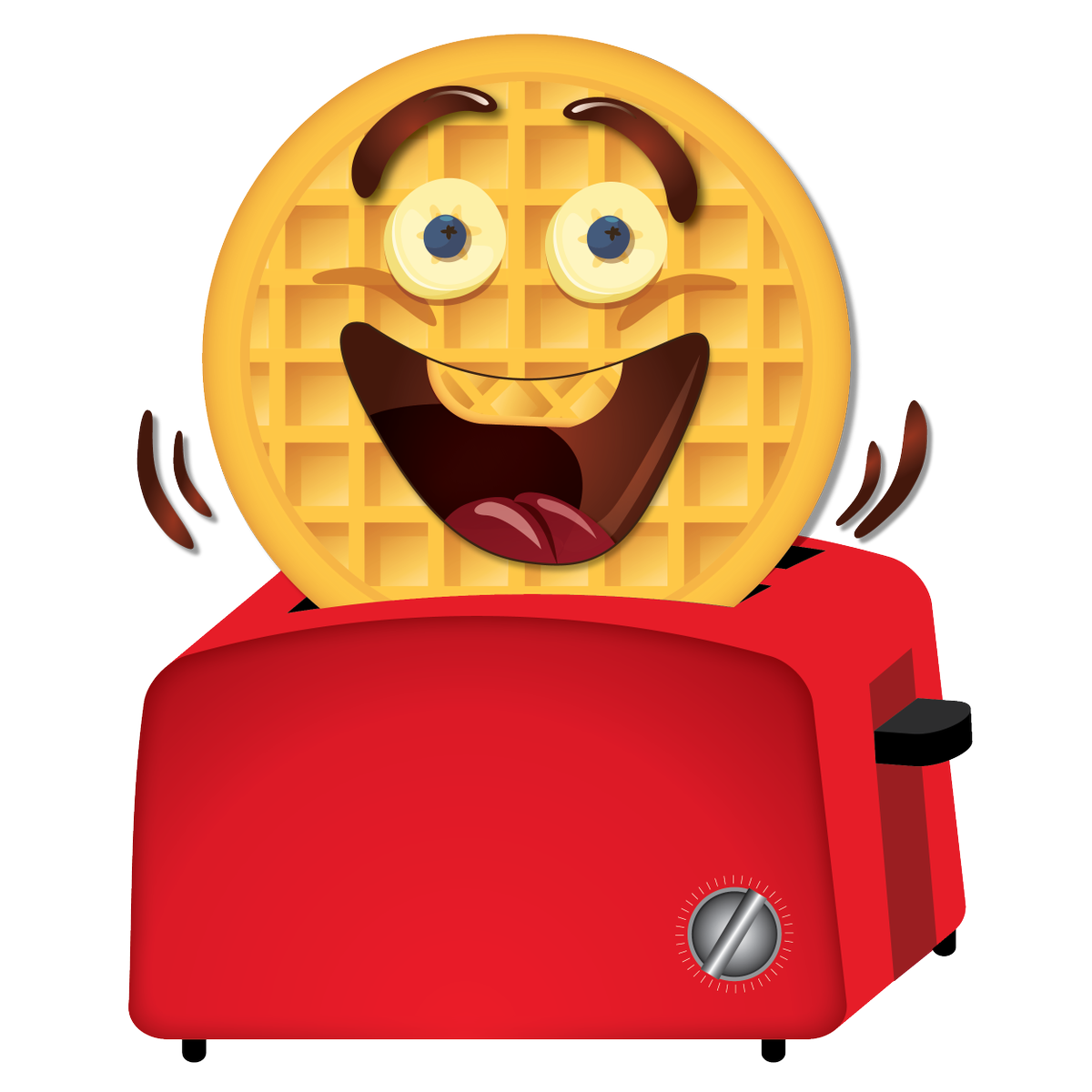 Waffle clipart waffle eggo. Eggoji hashtag on twitter