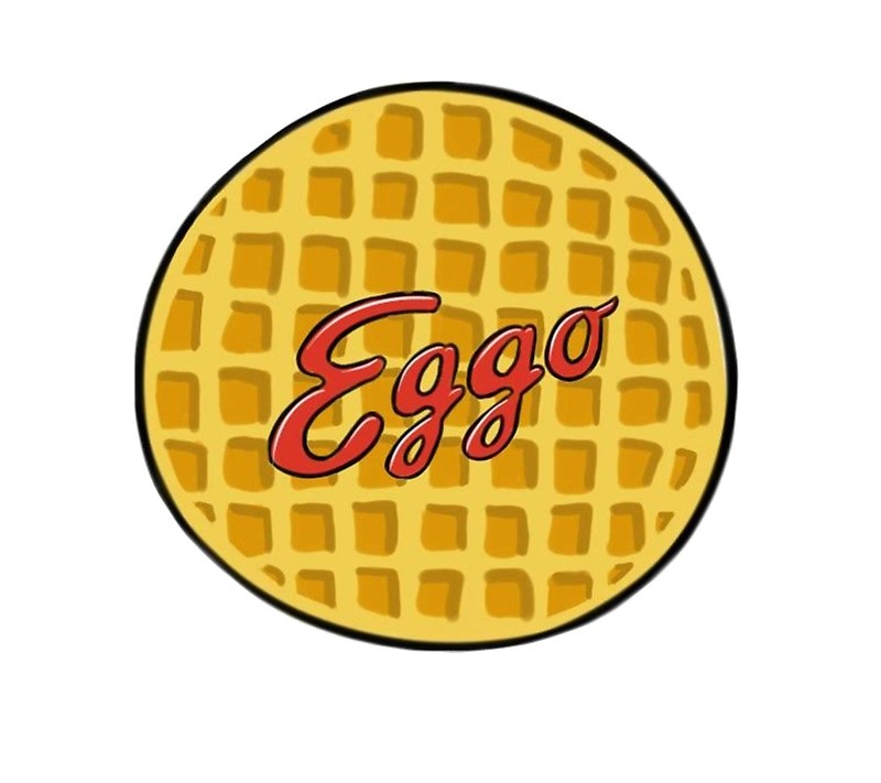 Waffle clipart waffle eggo. By emily finch redbubble