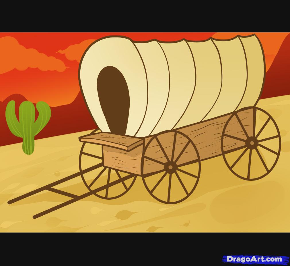 Wagon clipart pilgrim. Free download clip art
